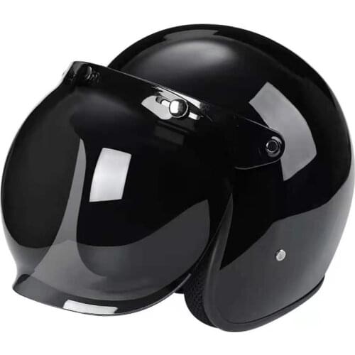 Motorcycle Helmet Open Face Retro 3/4 Half Jet Vintage Pilot Casco Moto Capacete Summer Enduro MTB Commute Scooter Casque