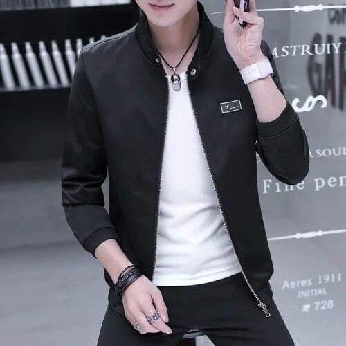 Bormandick Mens Jacket Autumn Fashion Long Sleeve Jackets Men Slim Fit Casual KXP18 7702 33 0