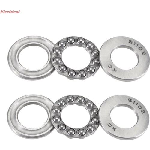 51102 Carbon Steel Axial Thrust Ball Bearing 3-Parts 28x15x9mm