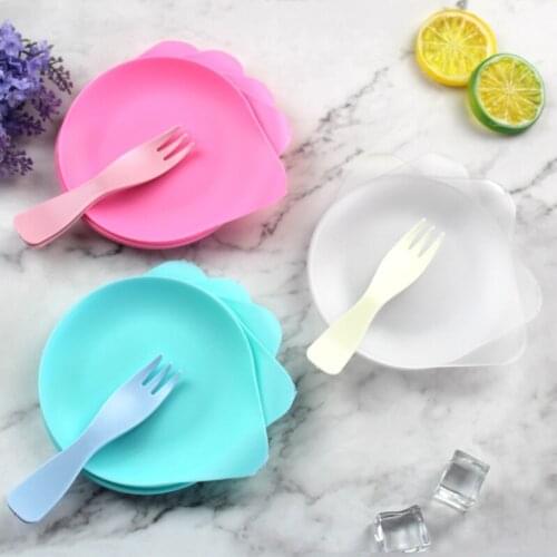 Korean style tableware bone dish matte plastic slag dish household Japanese style dish random color