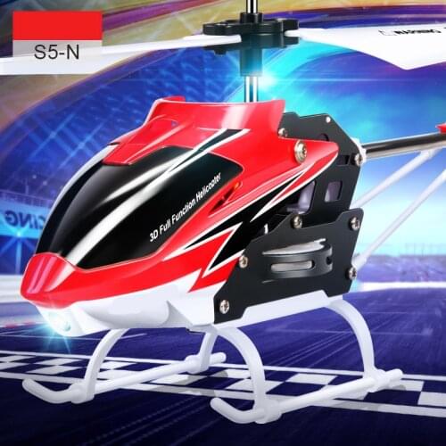 RC Helicopter S5-N 3CH Mini Plane Built in Gyroscope Indoor Toy for Kids