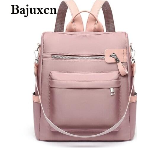 Luxury brand Backpack Women Oxford Cloth Shoulder Bag School Bags for Teenage Girls Light Ladies Travel Backpack mochila feminin