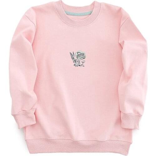 New Spring Autumn Cartoon Animal 3T-9Y Toddler Baby Boy Girl Sweatshirt Top Hoodies Sweater Kids Long Sleeve T Shirts Clothes