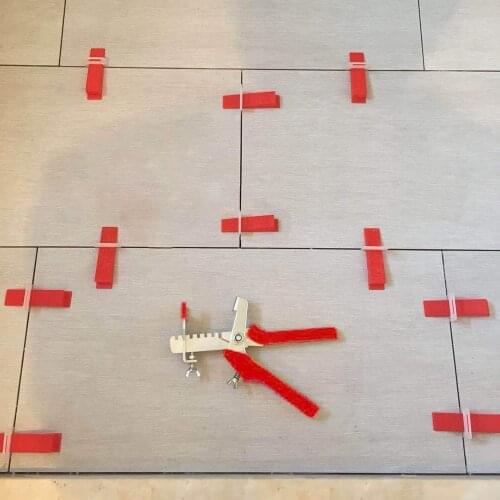 Accurate Tile Leveling Pliers Tiling Locator Tile Leveling System Ceramic Tiles Installation Measurement Tool With 100 Clips