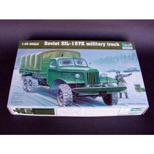 Trumpeter 01003 1/35 ZIL-157K Military Truck plastic model kit
