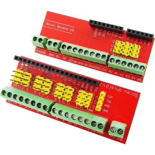 Screw Shield V1 terminal V3 expansion board is compatible UNO R3 Interactive Media Moudle