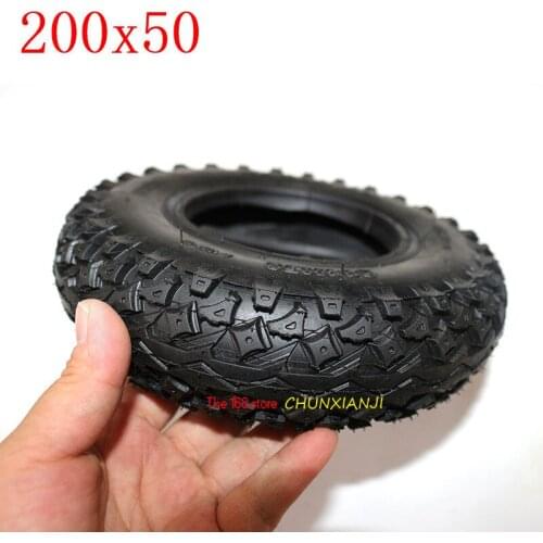 Size 200x50 Tyre Inner tube For Electic Scooter Motorcycle ATV Moped Parts Electric Scooter 8" 200*50 Inflation Electric Vehicle
