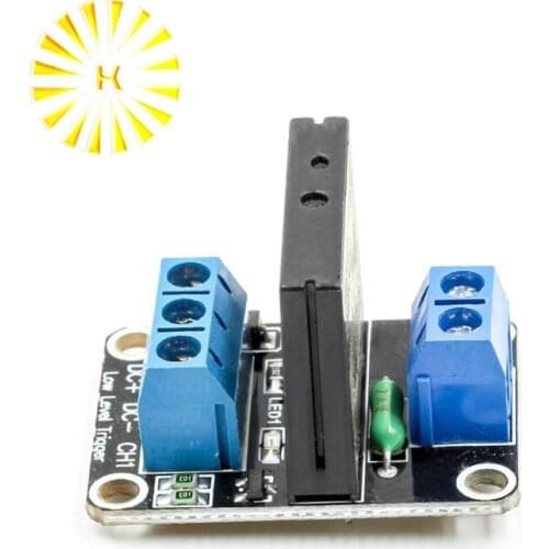 1 Channel 5V DC Relay Module Solid State Low Level G3MB-202P Relay SSR AVR DSP for arduino Diy Kit Connector