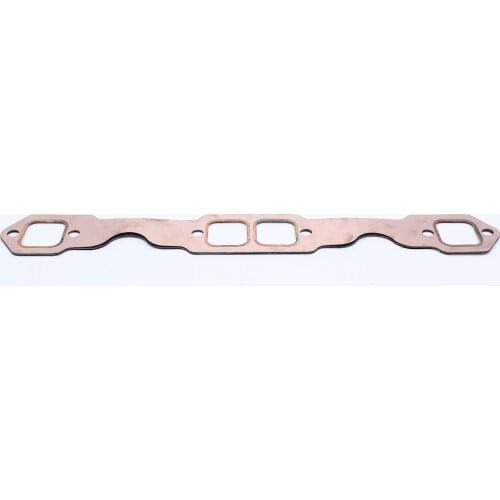 2x SBC Oval Port Exhaust Gasket for Chevy 327 305 350 383 Reusable Meets Quality Standards, 100% Tested before Shipping