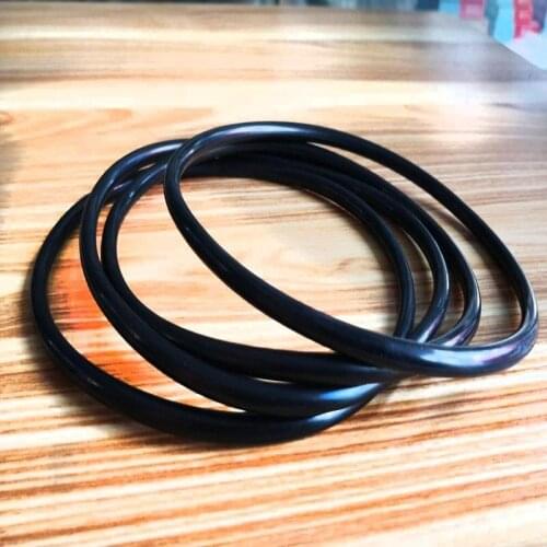 5pcs wire diameter 3mm nitrile O type ring NBR oil resistant rubber sealing circle black color outer diameter 65mm-76mm