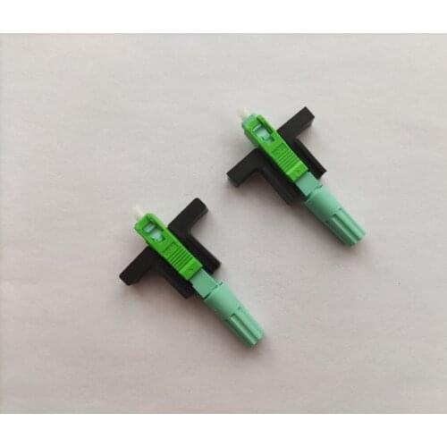 58MM SC APC SM Single-Mode Optical Connector FTTH Tool Cold Connector Tool Fiber Optic Fast Connnector High Quality