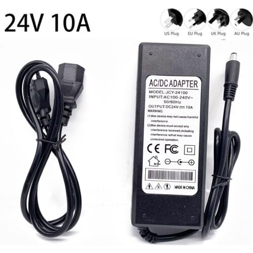 AC100-240V DC 24V Power Supply Switch Transformer Driver Adapter for 5050 3528 5630 LED Strip Light