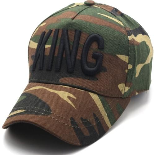 Accessory City Kıng Embroidered Bay/ladies Stylish Sports Cap