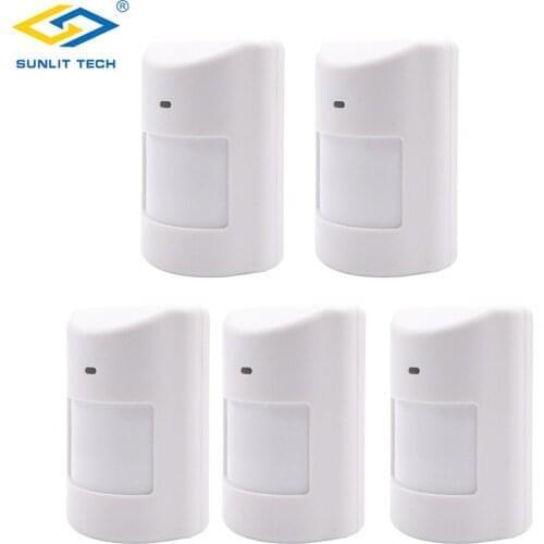 5pcs Wireless Pir Sensor Alarm Pet Immune Anti-Pet 20KG Infrared Motion Sensor Detector for Smart Home Security alarme System