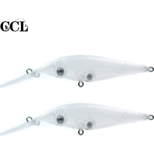 CCLTBA 15pcs/lot 11cm 9.1g Blank Minnow Lures Wobblers Floating Hard Artificial Bait Unpainted Fishing Tackle Lure