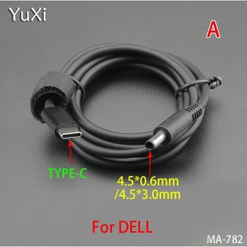YuXi USB Type C PD Charging Cable Cord Dc Power Adapter Jack Converter Plugs Male for Lenovo Asus Dell Hp Laptop Charger replace