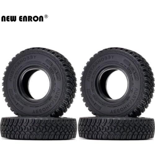 NEW ENRON 1.55 Soft Rubber Terrain 90mm Wheel Tires for 1/10 RC Crawler Tamiya CC01 LC70 MST JIMNY Axial YETI AXI90069 D90 TF2