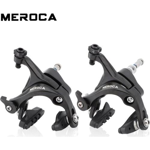 MEROCA Road Bike Dual Pivot Brake Caliper Set Reach 47-57mm