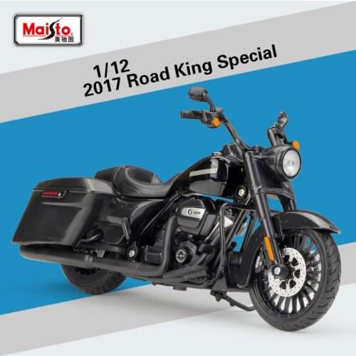 1:12 2017 Road King Special Maisto Model Car Metal Diecast Model Sport Race Motorcycle Model Motorbike For Collectible