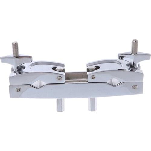 Metal Connecting Clamp Holder Bracket Percussion Drum Set for Cowbell Accessory