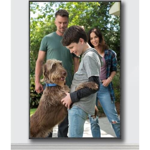 NJ015 Think Like a Dog Movie 6 Silk Posters and Prints wall art Art Poster Home Decor