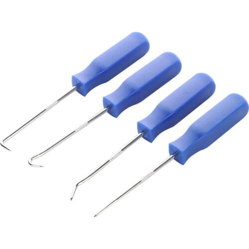 Oil Seal Screwdriver Oil Seal Puller Car Special Gadget Disassembly Pick Hook O-Ring Suit Blue