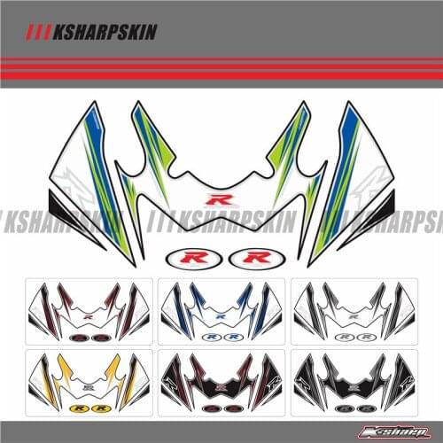 Front Fairing Motor Number Board 3D Gel Protector for SUZUKI GSXR600 GSXR750 2011-2017 GSXR 600 750 11 12 13 14 15 16 17