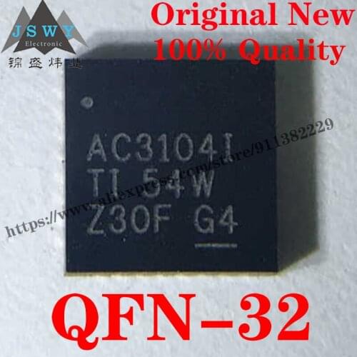 TLV320AIC3104IRHBR Semiconductor Interface IC Interface—CODEC IC Chip Use for the arduino nano uno Free Shipping