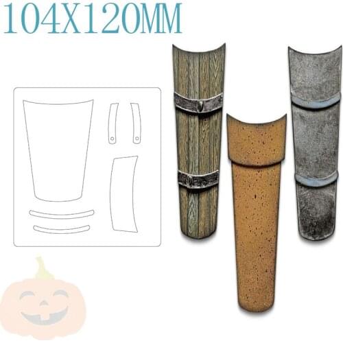 Christmas Water Cup Metal Cutting Dies For DIY Making Scrapbooking Greeting Card Paper No Stamps New Cutting Dies Arrival 2021