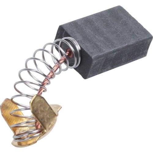 New 10 Pcs 17×13×7mm Power Tool Motor Carbon Brush 999038 for Hitachi Black+gold+silver