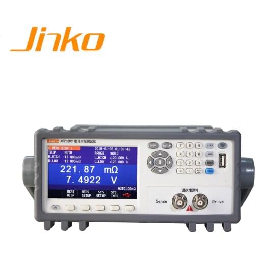 JK2520B JK2520C JK18650 Battery Tester Measure Internal Resistance and Voltage of Batteries