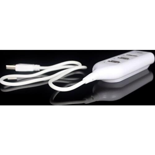 High Speed Splitter Adapter 1 To 4 Ports USB Hub Charger + SYNC Charing Cable Sharing Switch for Phone PC Laptop 50pcs/lot