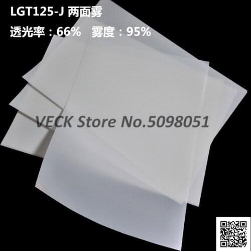 PET UV Protection Diffuser Film Paper,flat Panel /LED Light Diffuse sheet,uniform Light PET Film,Light Guide Film 1 square meter