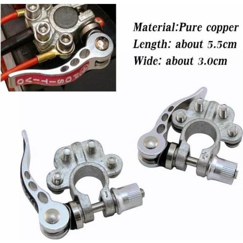 1 Pair Toolless Quick Disconnect Battery Main Cable Truck Connectors For Car Shut-Off Terminal Post T0H9