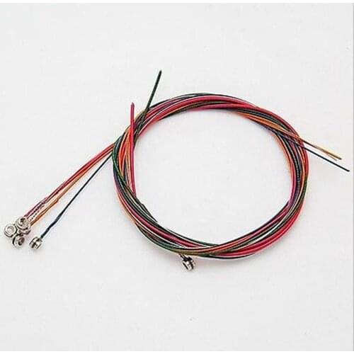 6pcs Steel Copper Strings 1-6 for Classical Classic Guitar Strings Steel Wire Classic Acoustic Folk Guitar Parts Accessories