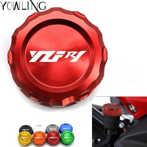 Motorcycle Accessories For YAMAHA YZF-R1 YZF R1 2009 2010 2011 2012 2013 2014 Motorcycle CNC Rear Brake Reservoir Oil cup cover