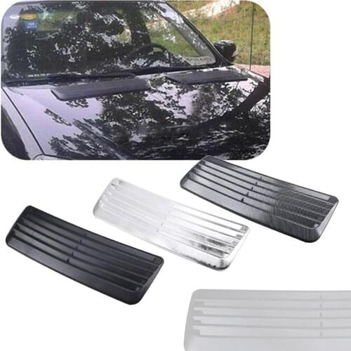 Car Accessories Air Flow Intake Scoop Turbo Bonnet Vent Cover Hood Trim Decoration Universal For Cars
