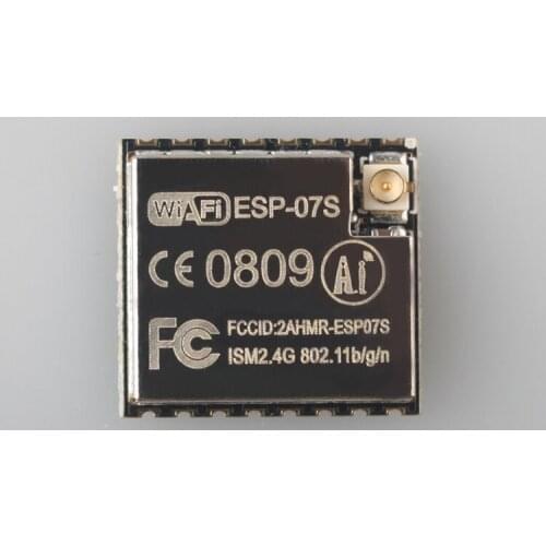 Free shipping 2PC ESP8266 wireless module Serial to WiFi module ESP-07S industrial level Wireless transmission module ESP-07