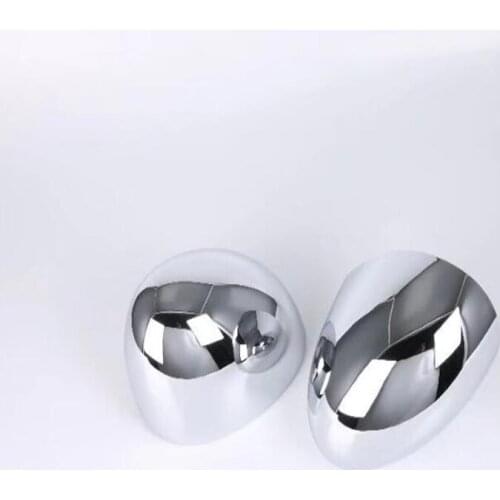 Free Shipping For Mini Cooper 2018 2PCS ABS Chrome Exterior Mouldings Car Side Door Rearview Mirror Cover Trim Car Styling