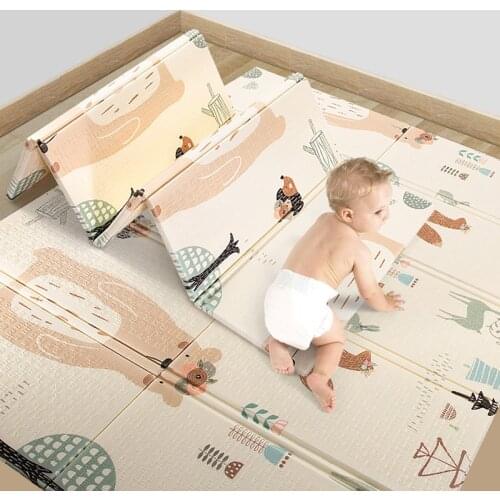 Kids Carpet XPE Foam Baby Play Mat Childrens Puzzle Soft Floor Pad Toddlers Climbing Blanket 1cm Thick Developing Mats Toys Rug