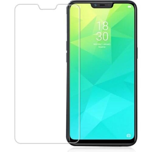 For Oppo Realme 2 two WIERSS Tempered Glass Screen Protector Film for Oppo Realme 1 one glass film