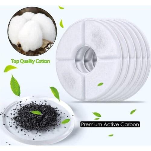 Activated Carbon Filters For Automatic Cat Water Fountain Filters Replacement Filters for Pet Drinking Fountain Water Dispenser