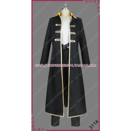 Castlevania Dhampir Vampire Hunter Alucard Adrian Tepes Anime Ver. Uniform Outfit Clothing Cosplay Costume S002