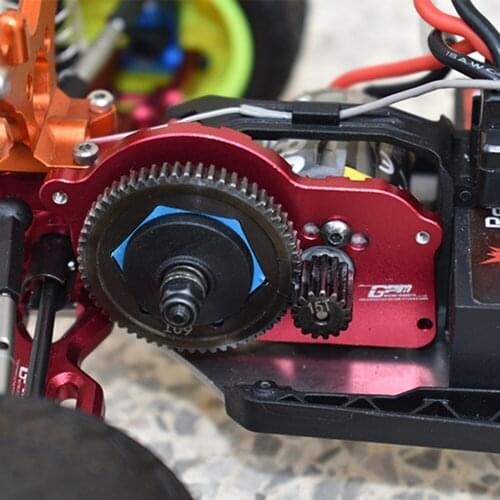 Aluminum Alloy Motor Fixing Mount Heat Sink Plate for LOSI 1/18 Mini-T 2.0 2WD Stadium Truck RTR RC Crawler Car