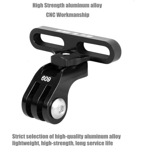 GUB 609 Bicycle Handlebar Stem Mount Rack For Sports Camera Mount Bicycle Holder Adapter Mount For GoPro Camera Flashlight