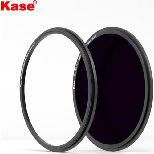 Kase Wolverine Magnetic 16-Stop ND64000 Solid Neutral Density 4.8 Filter With Front Filter Threads