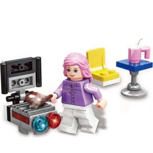 Mini Grill Girl, Sunshine Party Girl, Car Girl, Piano Girl, Buffet Girl Bricks Blocks Enlighten Brick blocks
