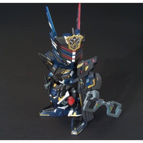 Bandai Anime Gunpla Kit SD Gundam World Heros series Sasuke Assembled Action Toy Figure Toys Diy Robot Model decorate Figureals