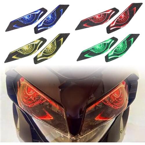 For Benelli TNT1130 TNT 1130 Motorcycle 3D Front Fairing Headlight Stickers Guard Head light Transmission protection Sticker