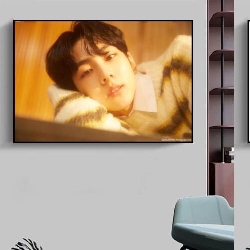 New Arrival Custom Jungwon Enhypen Poster Home Decoration Fashion Canvas Fabric Wall Poster 27X40cm30X45cm